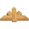 Ekena Millwork Kennewick Rough Sawn Timber Gable Bracket, Western Red Cedar, 36"W x 23"H x 4"D x 6"F, 15/12 Pitch GBW036X23X0406KEN00RWR - alternate 2